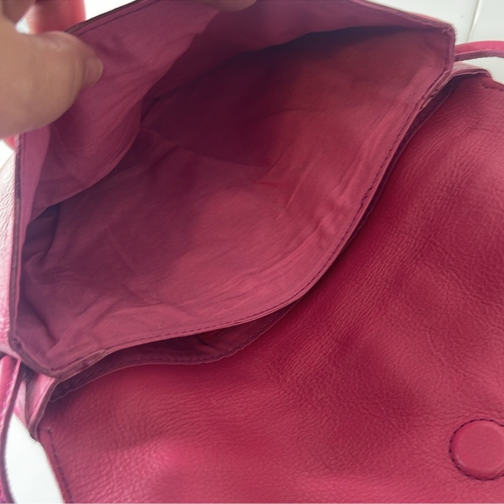 Free People Nicola Crossbody Leather Bag Pink - Picture 10 of 15